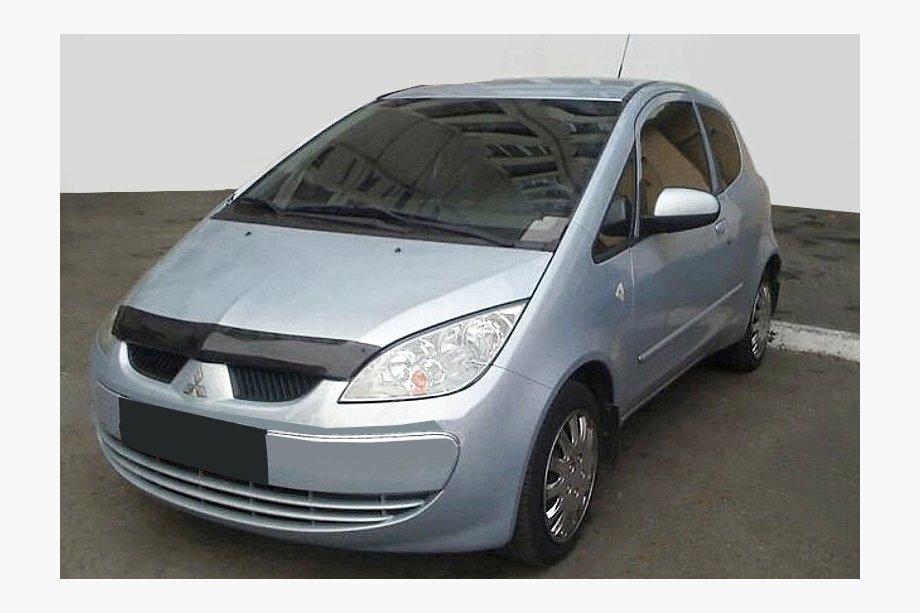 Mitsubishi Colt 2004-2012 Deflettore cofano 2009+ (SIM) Image