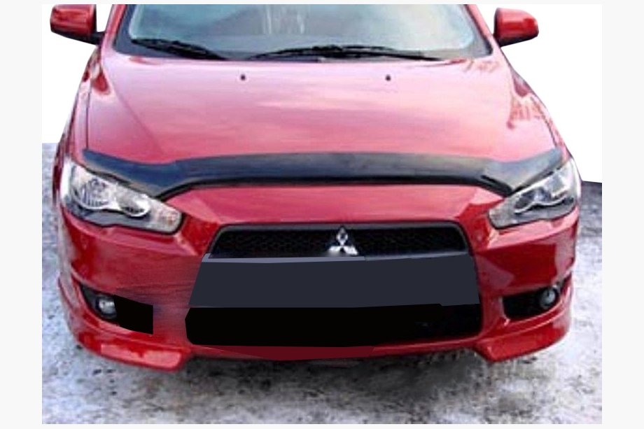 Mitsubishi Lancer X 2008- Deflettore Cofano Lungo 2007-2011 (SIM) Image