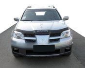 Mitsubishi Outlander 2001-2006 Deflettore cofano logo 2001-2006 (SIM) foto 1