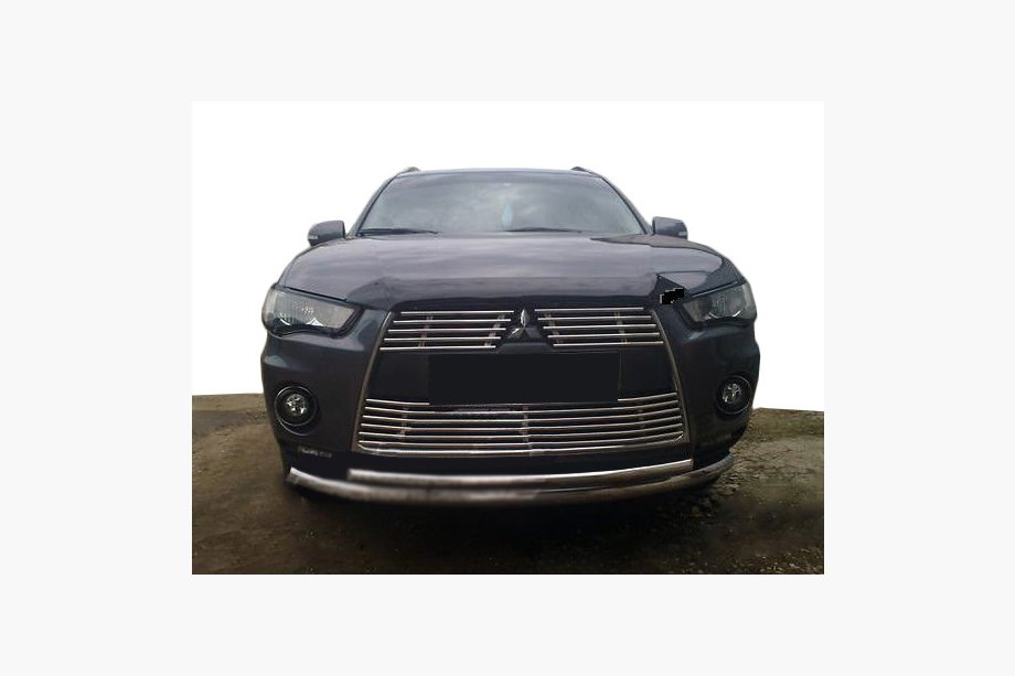 Mitsubishi Outlander 2006-2012 Deflettore cofano corto 2009-2012 (SIM) Image