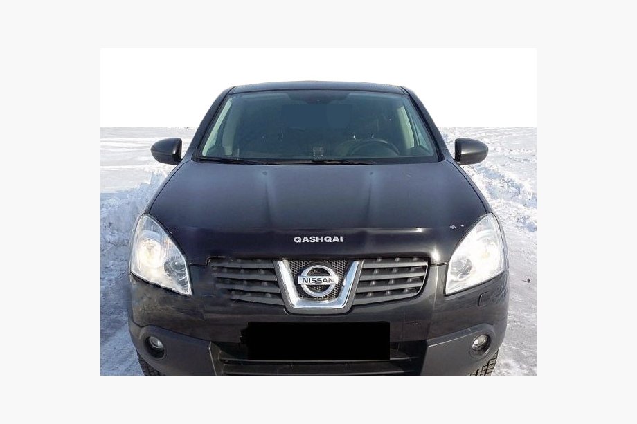 Nissan Qashqai 2007-2010 Deflettore cofano con logo (SIM) Image