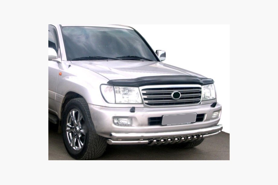 Toyota Land Cruiser 100 1998-2007 Deflettore cofano con logo (SIM) Image