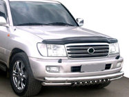 Toyota Land Cruiser 100 1998-2007 Deflettore cofano con logo (SIM) foto 1
