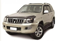 Toyota Land Cruiser Prado 120 2002-2009 Deflettore cofano con logo (SIM) foto 1