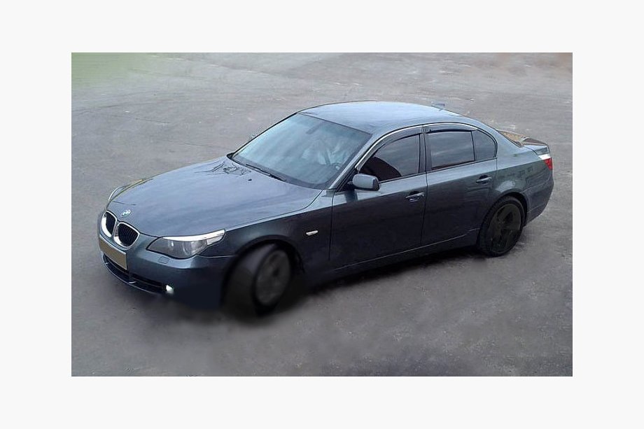 BMW 5 Series E60/E61 2003-2010 Deflettori Finestrini (4 pz, SIM Cromo) Image