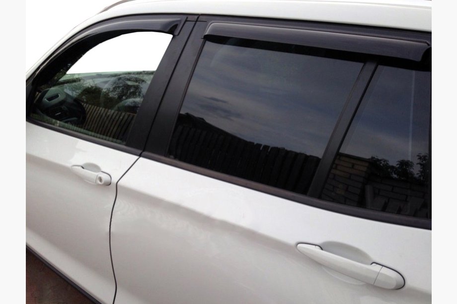 BMW X3 F25 2011-2018 Deflettori Finestrini (4 pz, SIM) Image