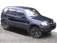 Chevrolet Niva 1998-2020 Deflettori Finestrini (4 pz, SIM) foto 1