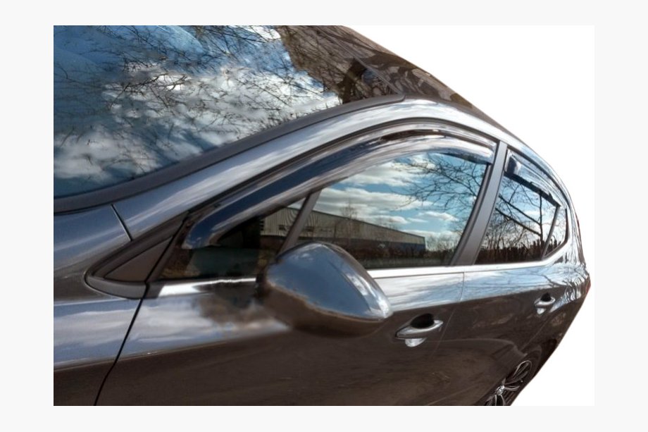 Citroen C-4 2010-2018 Deflettori Finestrini SD (4 pz, SIM) Image
