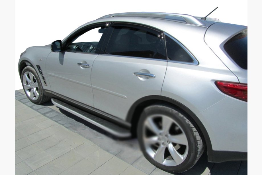 Infiniti QX70 2013-2019 Deflettori Finestrini (4 pz, SIM) Image