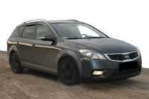 Kia Ceed 2007-2012 Deflettori Finestrini HB (4 pz, SIM) foto 1