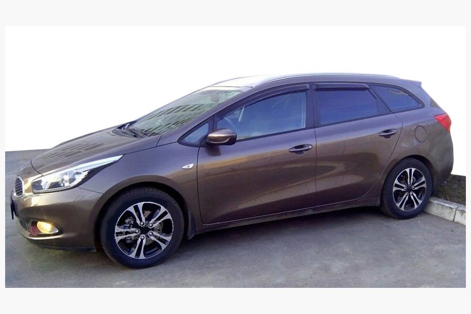 Kia Ceed 2012-2018 Deflettori Finestrini WG (4 pz, SIM) Image