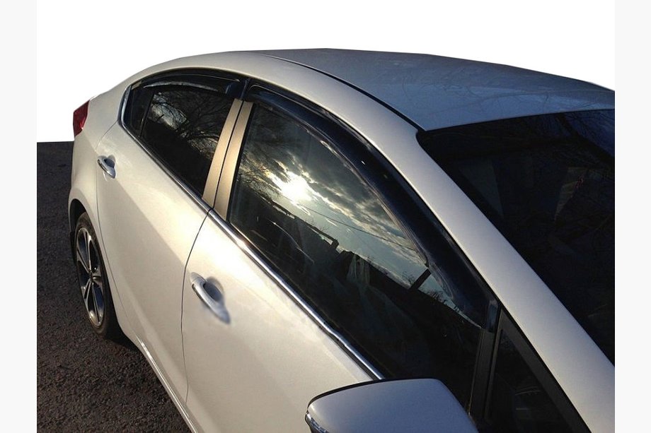 Kia Cerato 3 2013-2018 Deflettori Finestrini (4 pz, SIM) Image