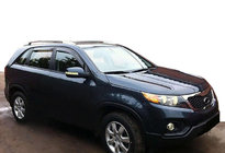 Kia Sorento II XM 2009-2014 Deflettori Finestrini (4 pz, SIM) foto 1