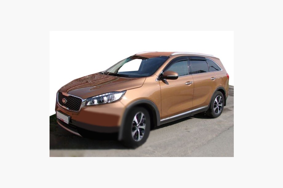 Kia Sorento III UM 2014-2020 Deflettori Finestrini (4 pz, SIM) Image