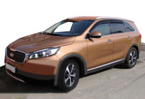 Kia Sorento III UM 2014-2020 Deflettori Finestrini (4 pz, SIM) foto 1