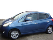 Kia Venga 2010-2019 Deflettori Finestrini HB (4 pz, SIM) foto 1