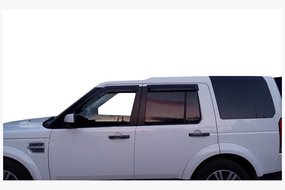 Land Rover Discovery III 2004–2009 Deflettori Finestrini (4 pz, SIM) Image