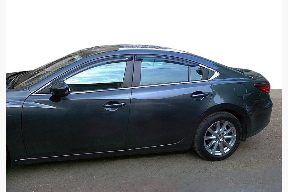 Mazda 6 2012-2024 Deflettori Finestrini SD (4 pz, SIM) Image