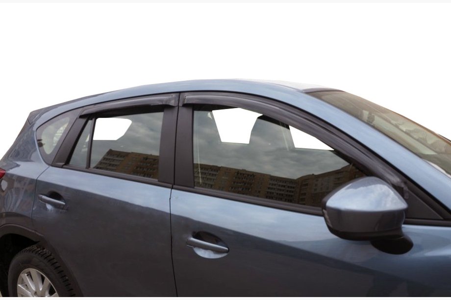 Mazda CX-5 2012-2017 Deflettori Finestrini (4 pz, SIM) Image