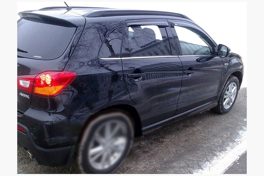 Mitsubishi ASX 2010-2023 Deflettori Finestrini (4pz, SIM) Image