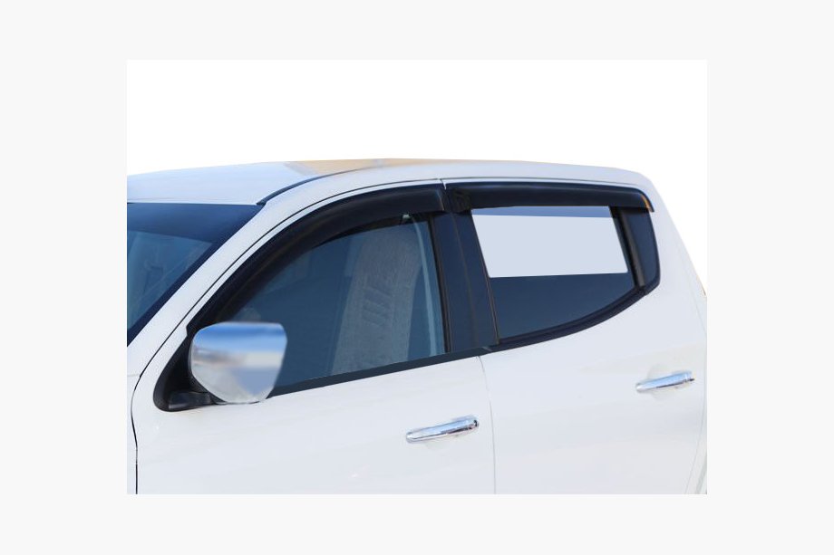 Mitsubishi L200 2015-2024 Deflettori Finestrini (4pz, SIM) Foto 1