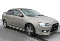 Mitsubishi Lancer X 2008- Deflettori Finestrini (4pz, SIM) foto 1