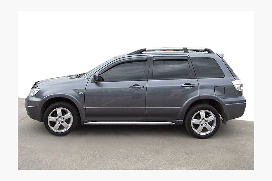 Mitsubishi Outlander 2001-2006 Deflettori Finestrini (4pz, SIM) Image