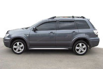 Mitsubishi Outlander 2001-2006 Deflettori Finestrini (4pz, SIM) foto 1
