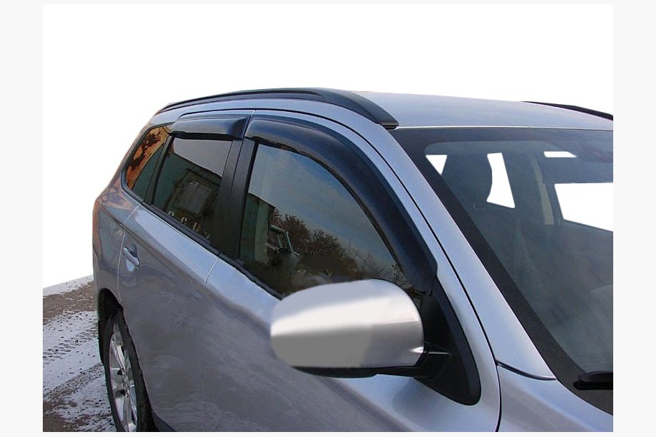 Mitsubishi Outlander 2012-2021 Deflettori Finestrini (4pz, SIM) Image
