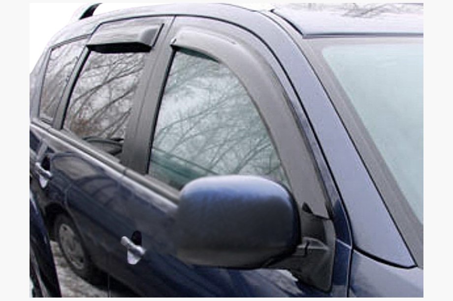 Mitsubishi Outlander 2006-2012 Deflettori Finestrini (4pz, SIM) Image