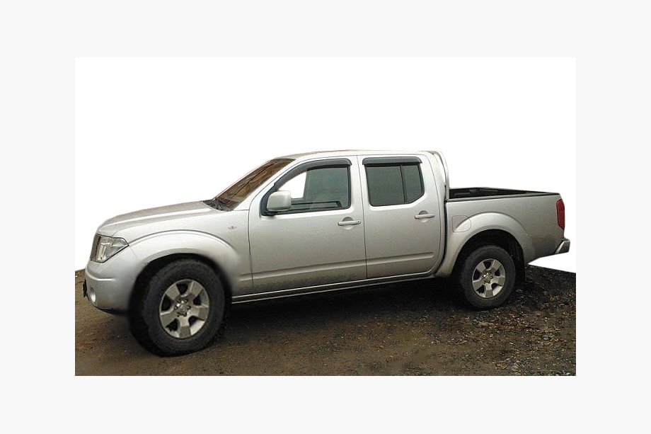 Nissan Navara 2006-2015 Deflettori Finestrini (4pz, SIM) Image