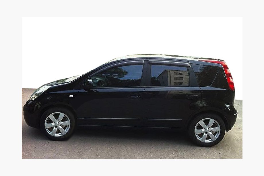 Nissan Note 2004-2012 Deflettori Finestrini (4 pz, ANV) Image