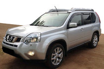 Nissan X-trail T31 2007-2014 Deflettori Finestrini (4pz, SIM) foto 1
