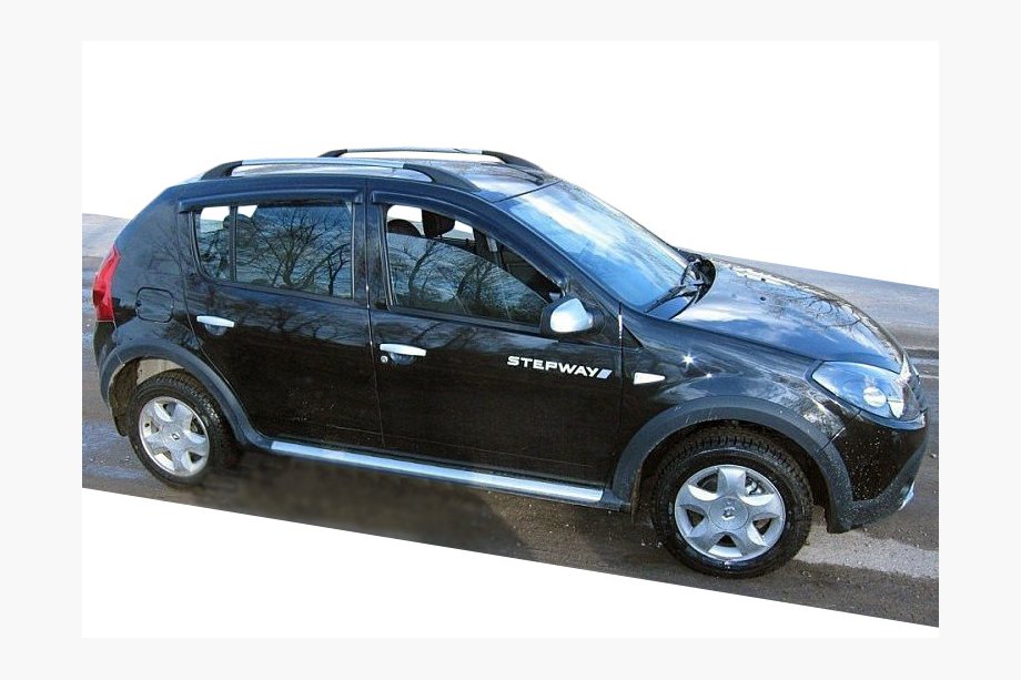 Renault Sandero 2007-2013 Deflettori Finestrini (4 pz, SIM) Image