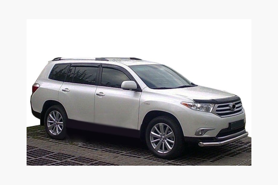 Toyota Highlander 2008-2013 Deflettori Finestrini (4 pz, SIM) Image