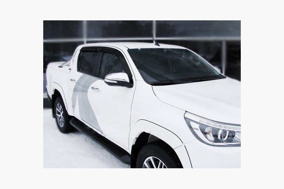 Toyota Hilux 2015- Deflettori Finestrini (4 pz, SIM) Image