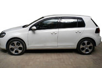 Volkswagen Golf 6 2008-2014 Deflettori Finestrini (4 pz, SIM) foto 1