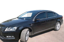 Volkswagen Passat B6 2006-2012 Deflettori Aria SD (4 pz, SIM Cromo) foto 1