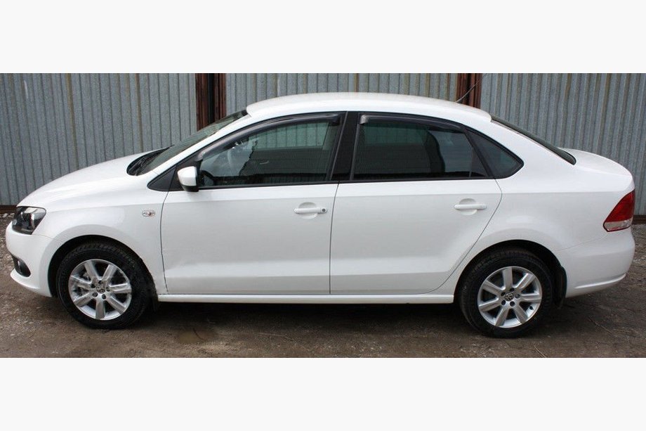 Volkswagen Polo 2010-2017 Deflettori Finestrini SD (4 pz, SIM) Image