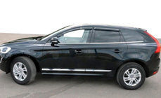 Volvo XC60 2009-2017 Deflettori Finestrini (4 pz, SIM) foto 1