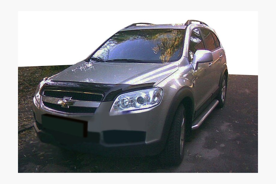 Chevrolet Captiva 2006-2019 Deflettore cofano 2006-2012 (SIM) Image