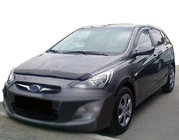 Hyundai Accent 2011-2017 Deflettore cofano 2010-2014 (SIM) foto 1