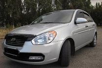 Hyundai Accent 2006-2010 Deflettore cofano (SIM) foto 1