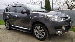 Citroen C-Crosser 2007-2013 Pedane laterali Bosphorus Grey (2 pz, alluminio) foto 2