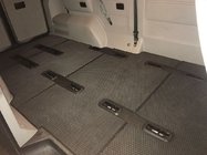 Volkswagen T5 2010-2015 Tappetini EVA V1 (passo lungo, set completo per abitacolo, neri) foto 1