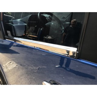 Cornici Finestrini (2 pz, Acciaio Inox) Mercedes Vito W638 1996-2003 foto 3