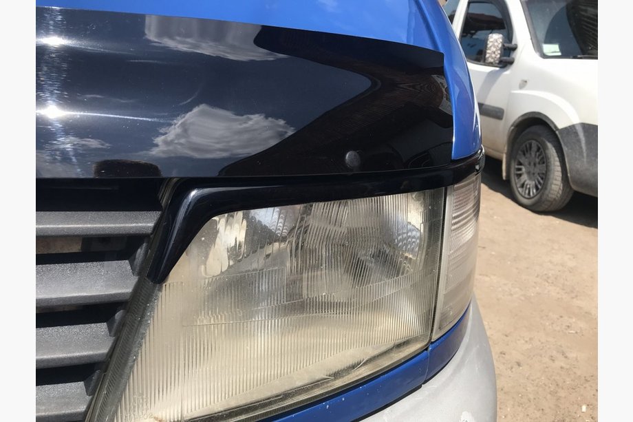 Mercedes Vito W638 1996-2003 Palpebre fari (nere) Nero Lucido Image