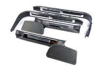 Toyota Land Cruiser 200 2007-2021 Battitacco in plastica con illuminazione (nero) foto 1