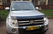 Mitsubishi Pajero Wagon IV 2006-2021 Deflettore cofano (VIP) foto 1