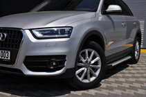 Audi Q5 2008-2017 Pedane laterali Allmond Grey (2 pz, alluminio) foto 1